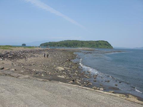 知林ヶ島へ 知林ヶ島へ