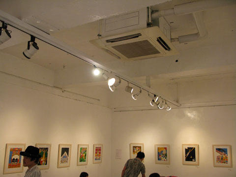 あごぱん絵画展〜パンダ的解釈銀幕之図＠ White Gallery