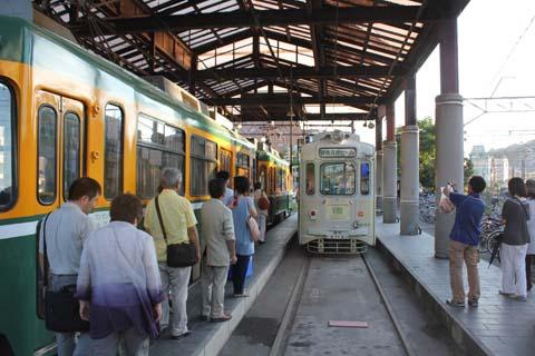 む展打ち上げ＠夏のビール電車