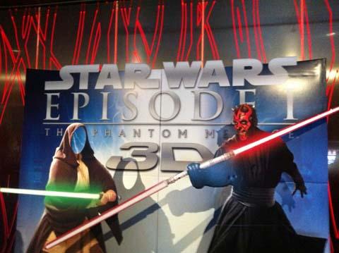 star wars episode 1 the phantom menace 3D !