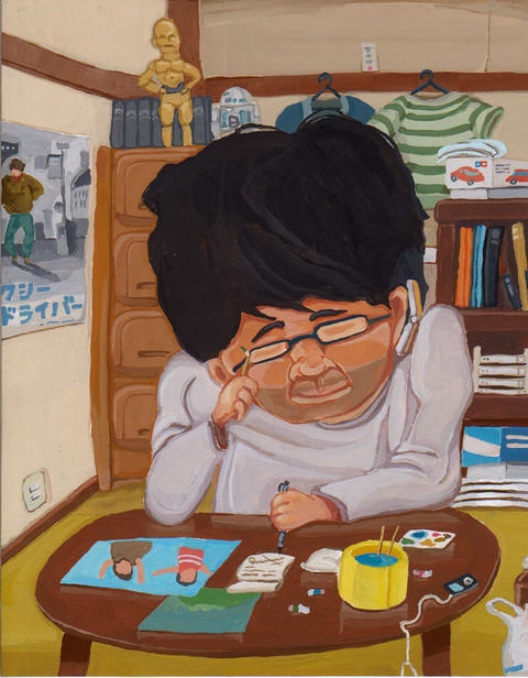 上坂元均くんの展覧会