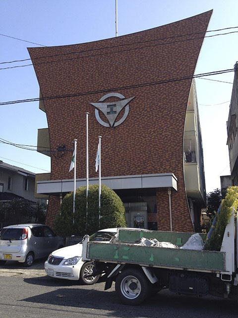 未来の建物・・・