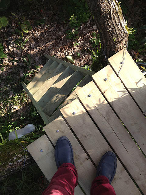 ツリーデッキ完成