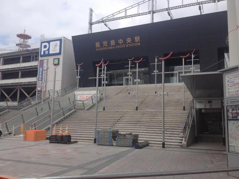 鹿児島中央駅の階段 鹿児島中央駅の階段