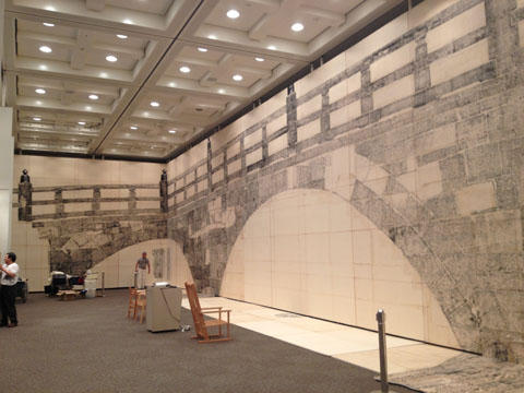 本日より「西田橋の拓本と美術家たち」2013年展 本日より「西田橋の拓本と美術家たち」2013年展