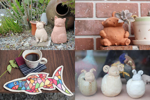 「布を継ぐひとたち展」@陶器&アート夢紙風船(もしきの窯) 「布を継ぐひとたち展」@陶器&アート夢紙風船(もしきの窯)