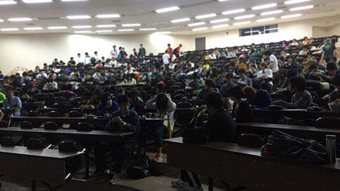 鹿児島国際大学での授業
