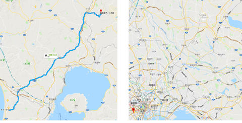 アートの森への道のり アートの森への道のり