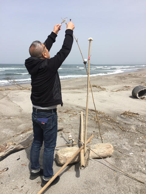 森さんをご案内 森さんをご案内