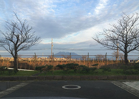 シンメトリーな風景