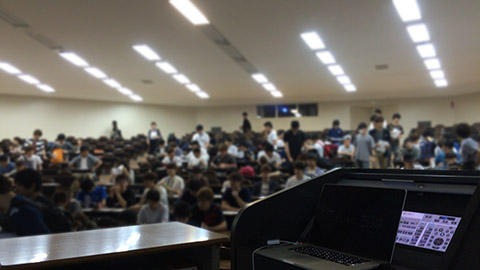 鹿児島国際大学での講義